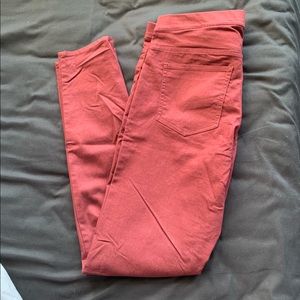 H&M burgundy jeggings